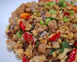 Foto langkah ke 8 dari resep Orak-Arik Tempe Telur Terasi.