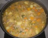 Foto del paso 4 de la receta: Sopa (o soyo según mi señora) con fideos cabellos de ángel, para mi hijo