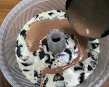 Foto langkah ke 2 dari resep Puding Susu Oreo Milo Coklat.