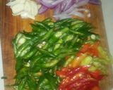Foto langkah ke 3 dari resep Tumis Cumi Asin dan Tahun pedas.