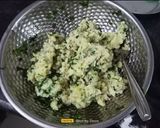 A picture of step 6 of Surti Masala khichu (Gujarati Rice Flour Khichu).