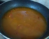A picture of step 4 of Sev Tamatar Sabji.