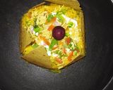 A picture of step 2 of Khichdi Chaat.