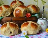 Foto del paso 7 de la receta: Hot cross buns🌺