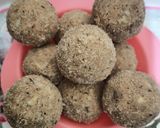 आटा रवा ड्राई फ्रूट्स लड्डू (Aata rava dry fruits laddu recipe in Hindi) रेसिपी चरण 8 फोटो