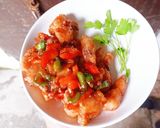 Hình bước làm 4 của món Cá phi lê chiên sốt cay