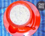 A picture of step 3 of Fresh cowmilk & millet gruel (fura da nono).