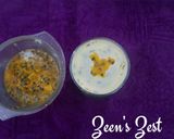 A picture of step 4 of Passion Fruit Shrikhand.