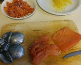 Foto del paso 2 de la receta: Raviolones de salmon al limón
