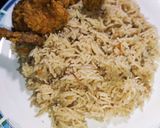 A picture of step 7 of Tarka Rice.