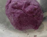 A picture of step 3 of Sago jaggery pudding with parpul rice ball.
