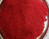 A picture of step 10 of Heart shape red velvet cake.