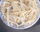 A picture of step 1 of French fry.