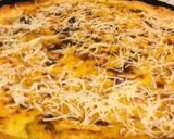 Une image de l'étape 4 de Quiche a la sause béchamel.