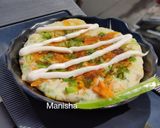 A picture of step 12 of Barnyard Millet Savoury Pancake.