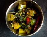 পালং শাকের তরকারি (palak saager tarkari recipe in bengali) রেসিপির ধাপ 3 ছবি