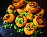 बाकरवडी (bakarvadi recipe in marathi) रेसिपी स्टेप 5 फोटो 