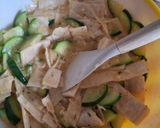 Cukkinis Tortilla lapos pitte recept fázis 3 fotója