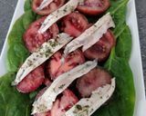 Foto del paso 3 de la receta: Ensalada de espinacas, tomate y boquerones en vinagre