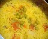A picture of step 3 of Mix veg pulao.