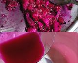 Foto langkah ke 4 dari resep Kue Mangkuk Buah Naga.