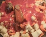 A picture of step 6 of Rib, Chicken, and Vegetable Soup.