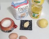 Foto del paso 1 de la receta: Bizcochuelo de limón, jengibre y romero 🌿🍋