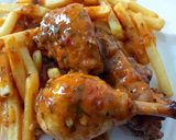 Foto del paso 13 de la receta Pollo alexis Urrutia en bolsa al horno con patatas fritas