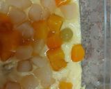 A picture of step 2 of Creamy Custard Biscuit delight.
