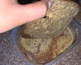 A picture of step 3 of Chocolate French Toast.