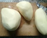 Foto del paso 1 de la receta: Ensalada de papas con jamón