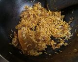 A picture of step 5 of Thor Muri Ghonto (Banana Stem cooked with Rice).