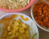 A picture of step 3 of Cabbage souce.