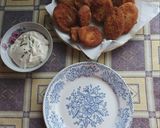 865.Kirántot krumpli fokhagymás tartármártással és ketchuppal 😋 recept fázis 4 fotója