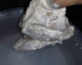A picture of step 3 of Zinger burger #Ramdankitayari.