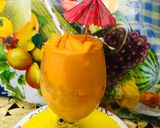 A picture of step 3 of Mango tango drink 🥤.