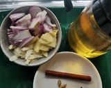 Gambar langkah 4 resipi Bubur Campur Tumis Darat.