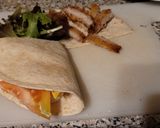 Foto del paso 7 de la receta: Wrap Hack con lomo rebozado, tomate, lechuga y huevo duro