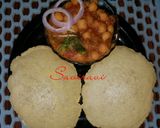 A picture of step 1 of Poori.