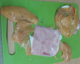 Foto del paso 1 de la receta: Filetes de pollo rellenos al horno