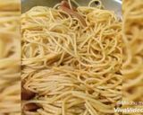 A picture of step 3 of Italian chicken spaghetti Indian style.