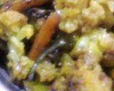 A picture of step 4 of Cauliflower fry.