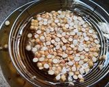 A picture of step 4 of South indian spicy mixture.