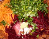 Foto del paso 2 de la receta: Ensalada de beterraga y zanahoria