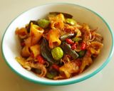 Foto langkah ke 6 dari resep Tumis Cumi Asin Petai.