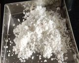 A picture of step 3 of Kerala brown rice puttu.