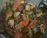 Foto langkah ke 9 dari resep Telang masak asam.