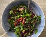 A picture of step 4 of Nutty fruity salad 🥬.