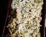A picture of step 5 of Creamy White Pasta 😋🍝.