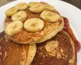 A picture of step 4 of Banana pan cake🍽.